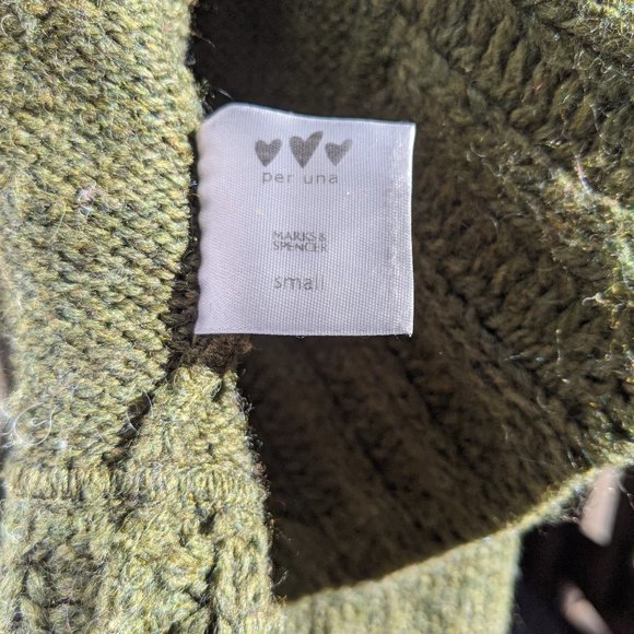 Olive Cardigan Per Una collection Marks & Spencer - Picture 10 of 10